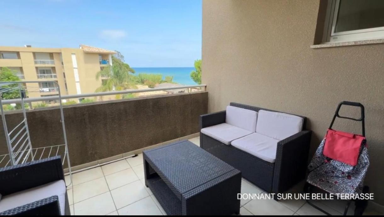 Appartement T2 Bord De Mer - Maria Beach Santa-Lucia-di-Moriani Extérieur photo